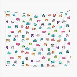 Space Invaders Collection in Color Tapestry