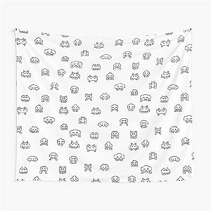 Space Invaders Collection Tapestry