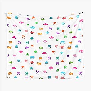 Space Invaders Collection Tapestry
