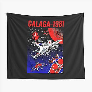 Vintage Space Invaders Tapestry