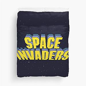 Space Invaders Arcade Game Duvet Cover