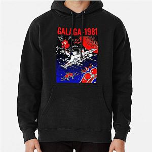 Vintage Space Invaders Pullover Hoodie