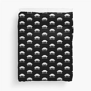 Press to Play Space Invaders - Mothership Duvet Cover