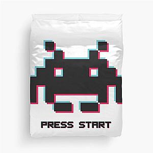Space Invaders Arcade Duvet Cover