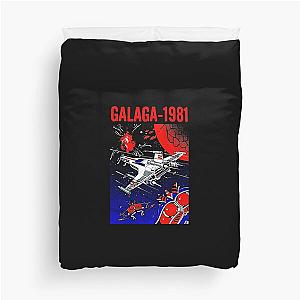 Vintage Space Invaders Duvet Cover