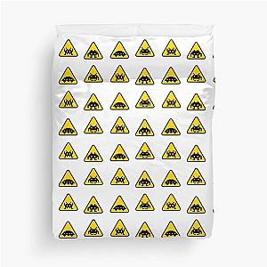 Space Invaders sign duvet cover