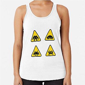 Space Invaders Racerback Tank Top