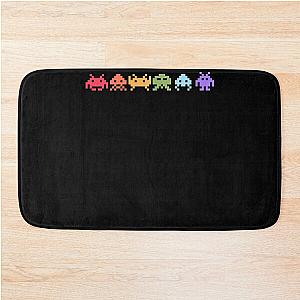Space Invaders Pixel Art Classic Bath Mat