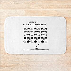 Space Invaders Game Bath Mat