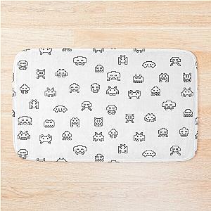 Space Invaders Bath Mat