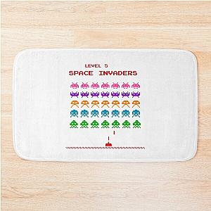 Space Invaders Game Bath Mat