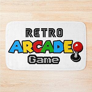 Retro Arcade Space Invaders Game Shirt Merch Bath Mat