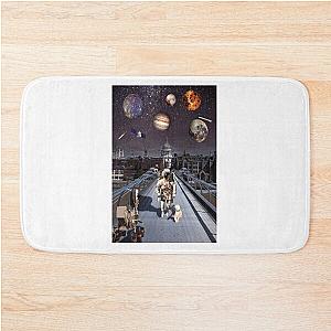 London Space Invaders Bath Mat