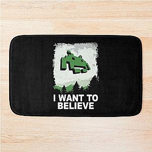 Space Invaders Bath Mat