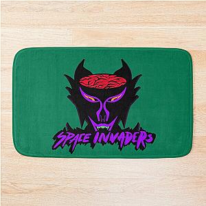Space Invaders Bath Mat