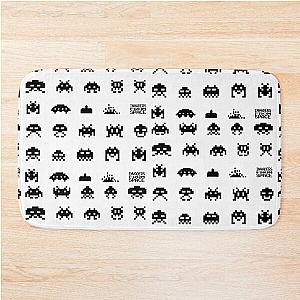 Space Invaders Bath Mat