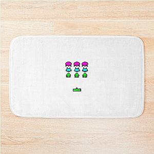Space Invaders Bath Mat