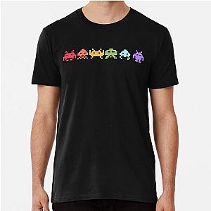Space Invaders Pixel Art Alien Premium T-Shirt