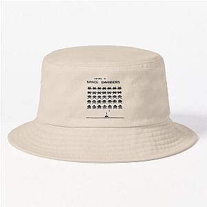 Space Invaders Game Black Bucket Hat