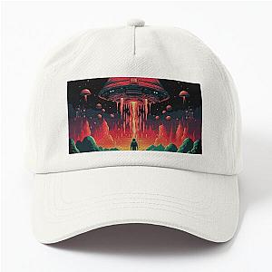 Pixel Art Space Invaders Dad Hat