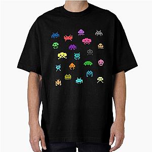 Space Invaders Oversized T-Shirt