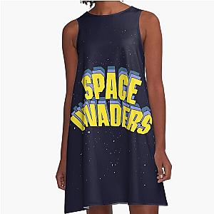 Space Invaders Arcade Game Version 2 A Line Dress