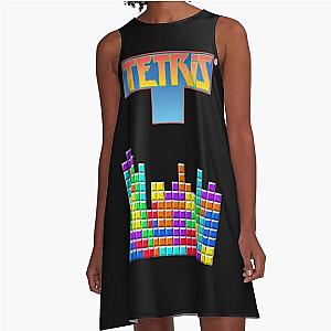 Space Invaders A Line Dress