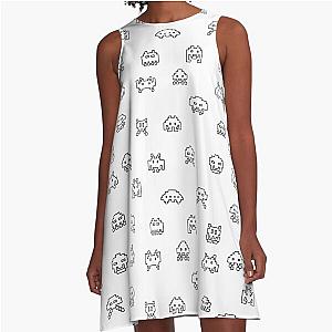 Space Invaders Collection A-Line Dress