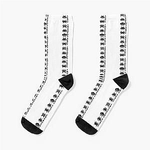 Space Invaders Vertical Socks
