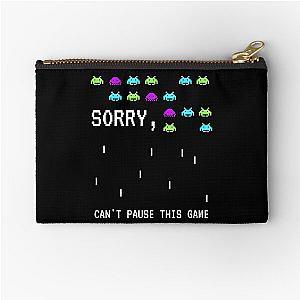 Space Invaders Funny T Shirt Zipper Pouch