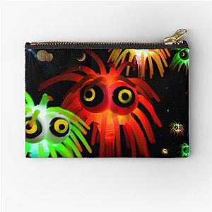 Intergalactic Space Invaders Zipper Pouch