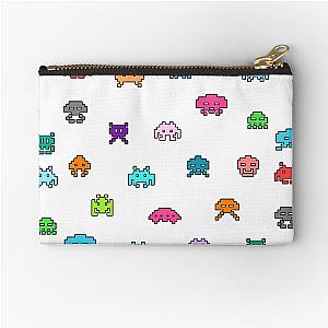 Space Invaders Collection in Color Zipper Pouch