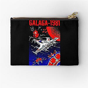 Vintage Space Invaders Zipper Pouch