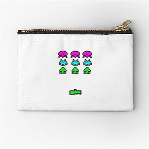 Space Invaders Zipper Pouch