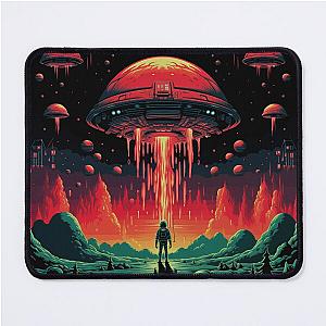 Pixel Art Space Invaders Mouse Pad