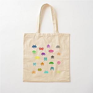 Space Invaders Cotton Tote Bag