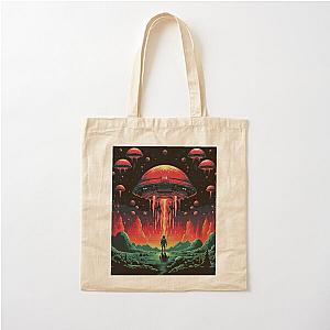 Pixel Art Space Invaders Cotton Bag