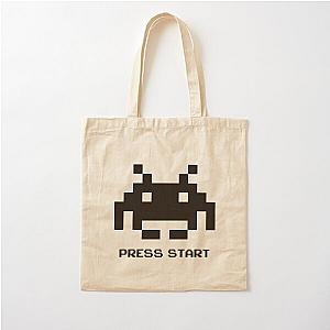 Space Invaders Cotton Tote Bag