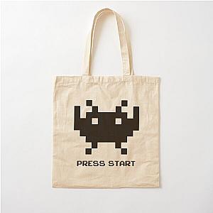 Press Start to play Space Invaders II Cotton Tote Bag 

 become - Press Start to play Space Invaders  Cotton Tote Bag