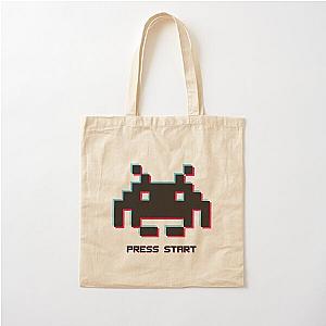 Space Invaders Arcade Cotton Tote Bag