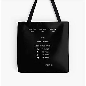 Space Invaders Arcade Tote Bag