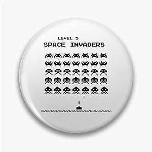 Space Invaders Game Pin