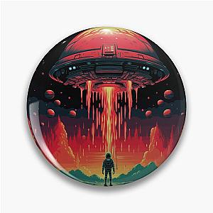 Pixel Art Invaders Pin