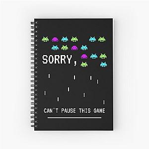 Space Invaders T-Shirt Spiral Notebook