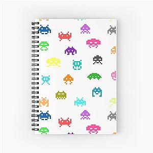 Space Invaders Spiral Notebook