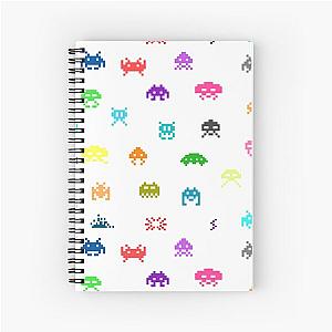 Space Invaders Collection Spiral Notebook