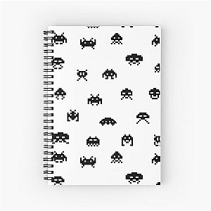 Space Invaders Spiral Notebook