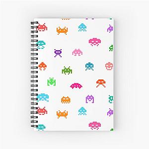 Space Invaders Collection Spiral Notebook