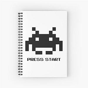 Press Start to Play Space Invaders Notebook