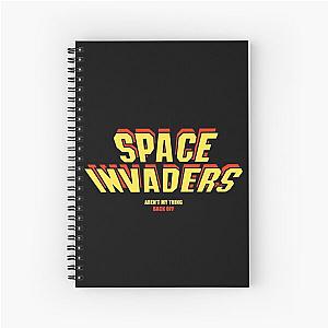 Space Invaders But for People Spiral Notebook